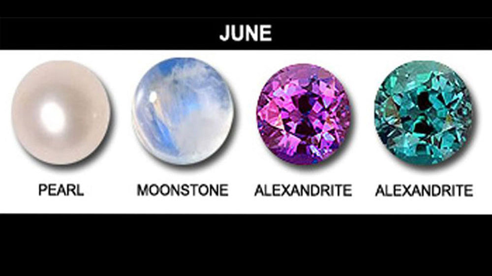 De Betovering van Juni: Parel, Alexandriet en Maansteen
