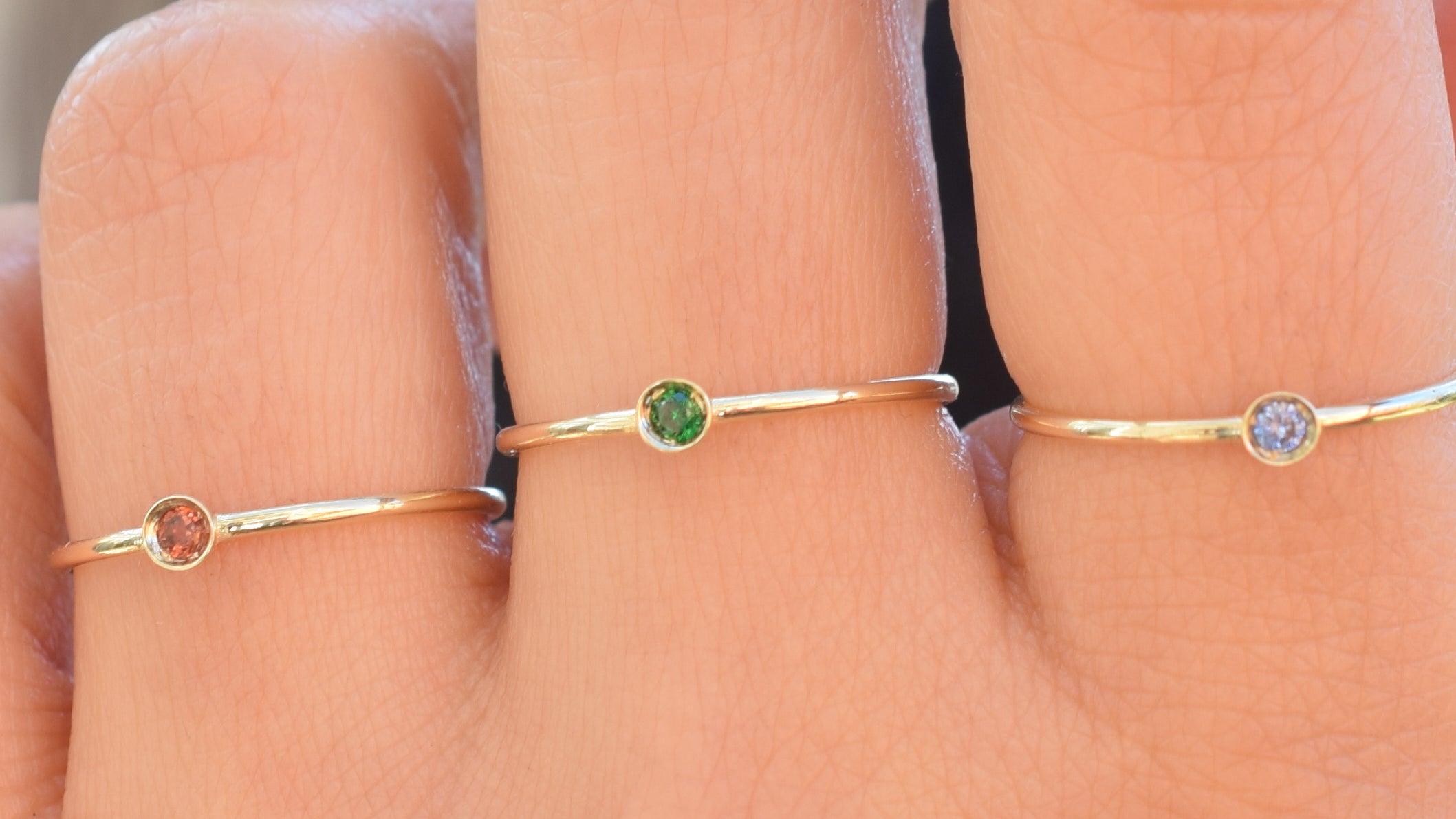 smaragd ring goud, 14k goud ring smaragd, groene ring goud