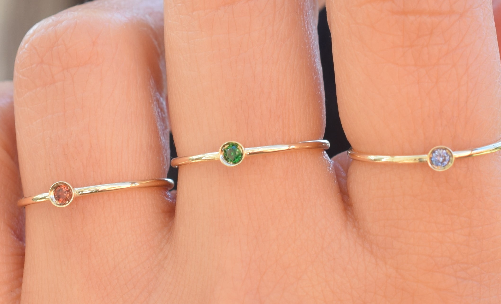 smaragd ring goud, 14k goud ring smaragd, groene ring goud