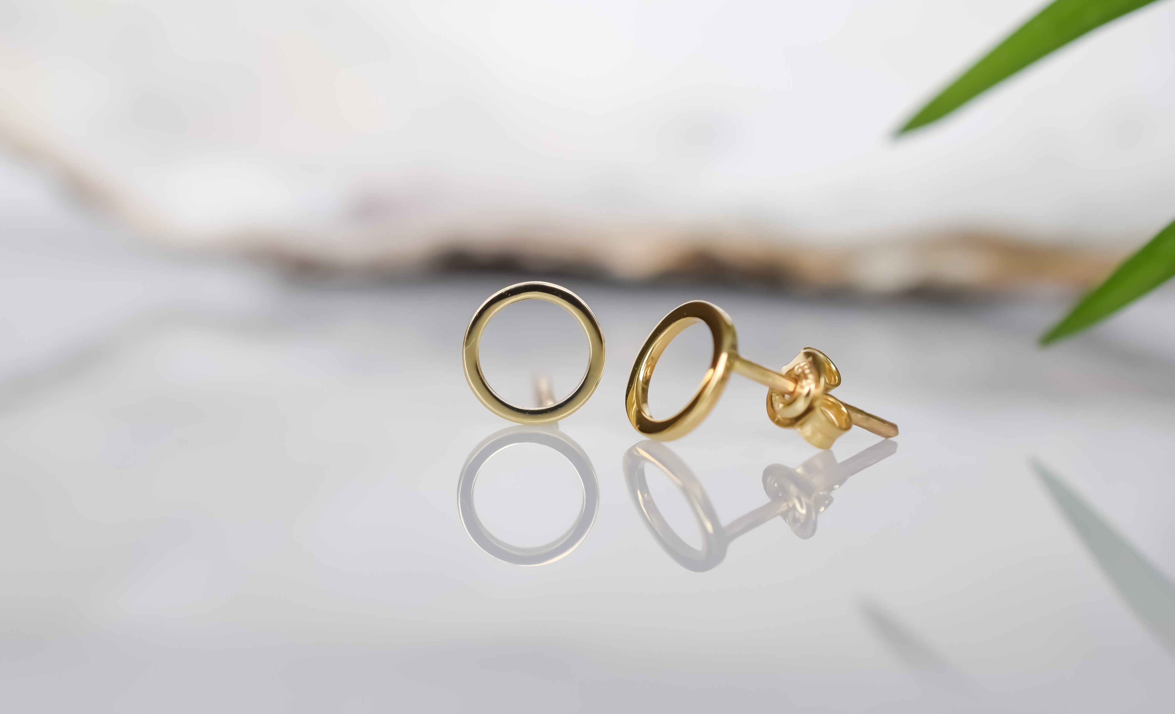 Gouden oorbellen open rondjes, open rondjes oorbellen goud voor dames, dames gouden oorbellen, ronde oorbellen meisjes, open cirkel oorbellen, 14k gouden oorbellen open rondjes