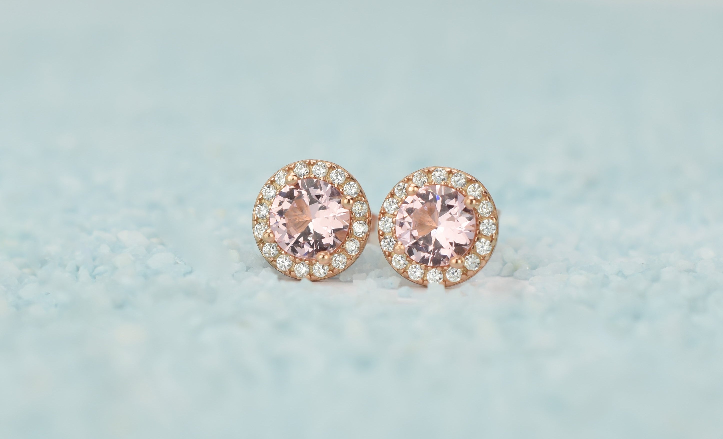 Morganiet stenen oorbellen, oorbellen morganite stenen, gouden morganiet oorbellen, roze oorbellen, natuurstenen oorbellen, ronde oorbellen, 18k oorbellen, morganiet roze oorbellen, roze gouden oorbellen, 18k rose gouden morganiet oorbellen, zilveren morganiet oorbellen, zilveren ronde oorbellen, zilveren 925 oorbellen natuurstenen, birthstone, geboorte stenen