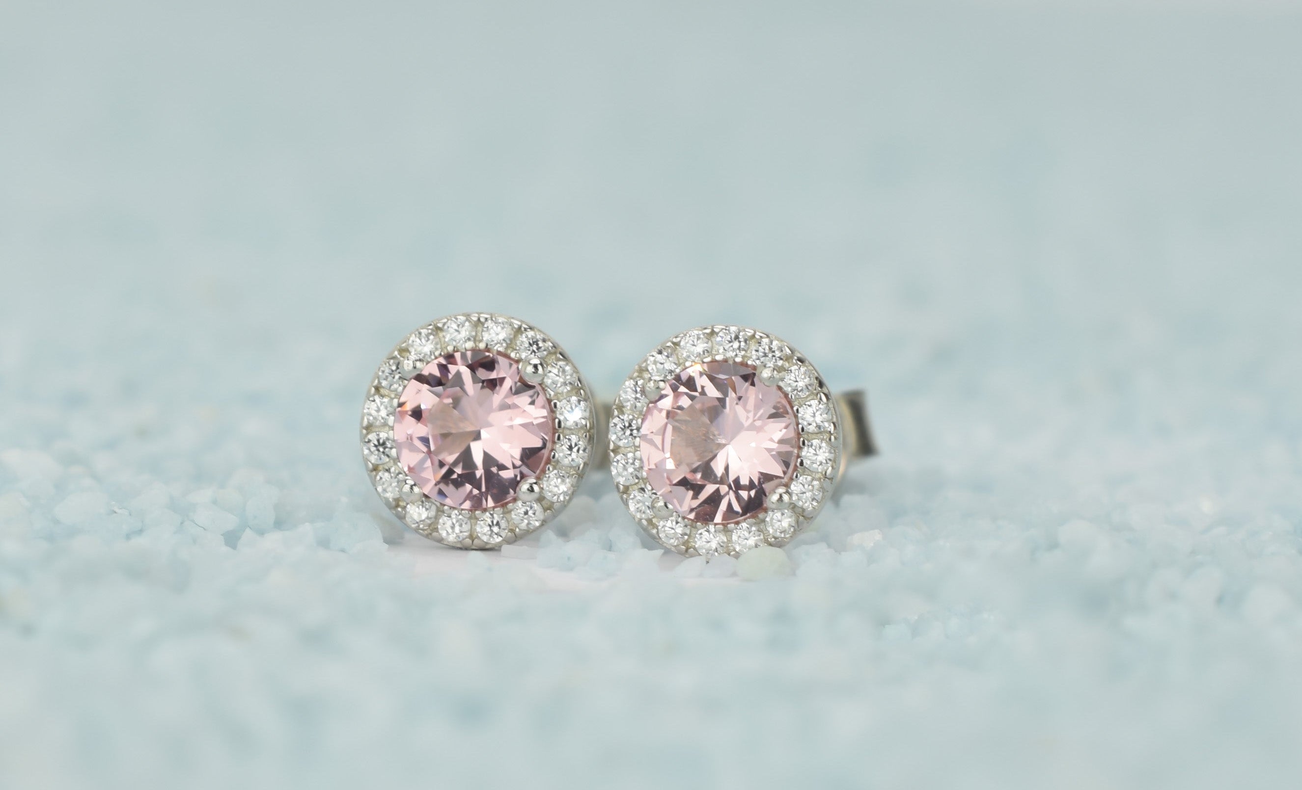 Morganiet stenen oorbellen, oorbellen morganite stenen, gouden morganiet oorbellen, roze oorbellen, natuurstenen oorbellen, ronde oorbellen, 18k oorbellen, morganiet roze oorbellen, roze gouden oorbellen, 18k rose gouden morganiet oorbellen, zilveren morganiet oorbellen, zilveren ronde oorbellen, zilveren 925 oorbellen natuurstenen, birthstone, geboorte stenen