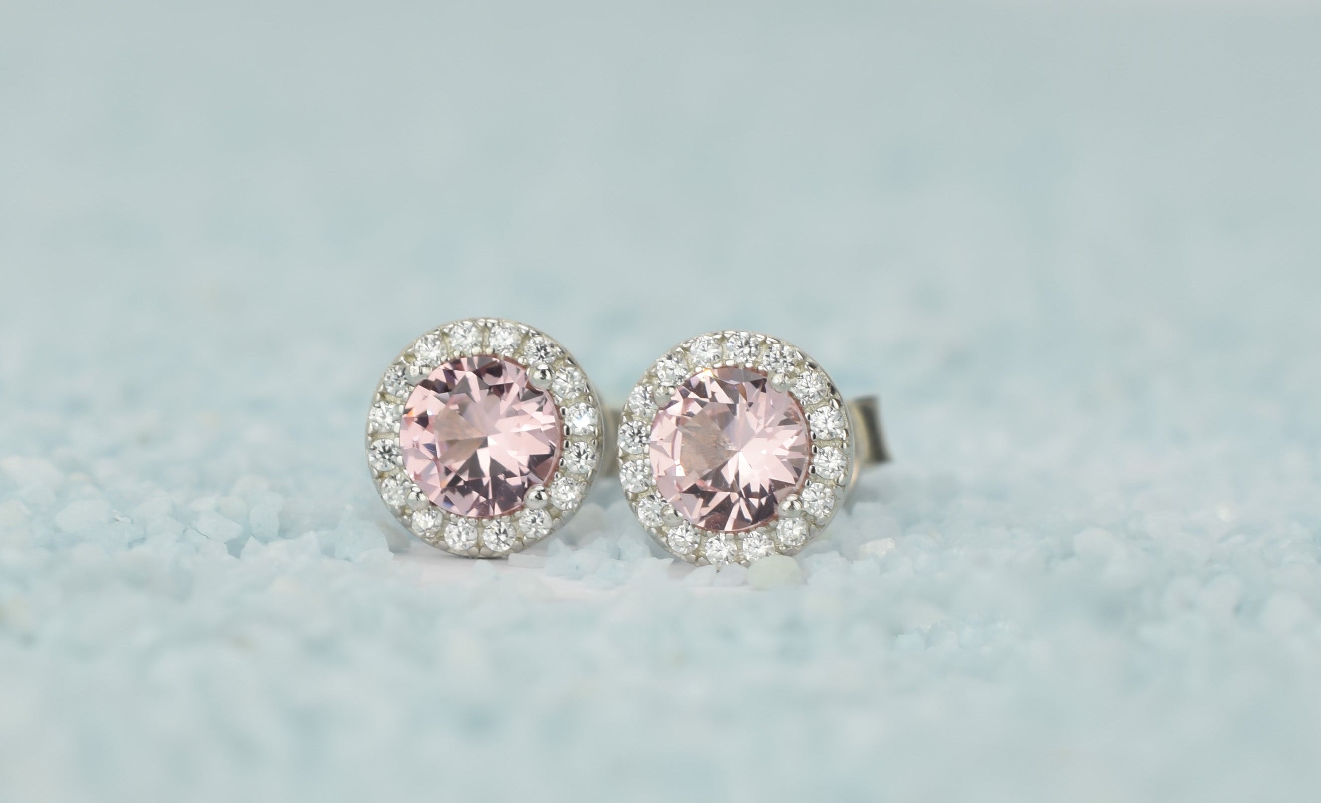 Morganiet stenen oorbellen, oorbellen morganite stenen, gouden morganiet oorbellen, roze oorbellen, natuurstenen oorbellen, ronde oorbellen, 18k oorbellen, morganiet roze oorbellen, roze gouden oorbellen, 18k rose gouden morganiet oorbellen, zilveren morganiet oorbellen, zilveren ronde oorbellen, zilveren 925 oorbellen natuurstenen, birthstone, geboorte stenen