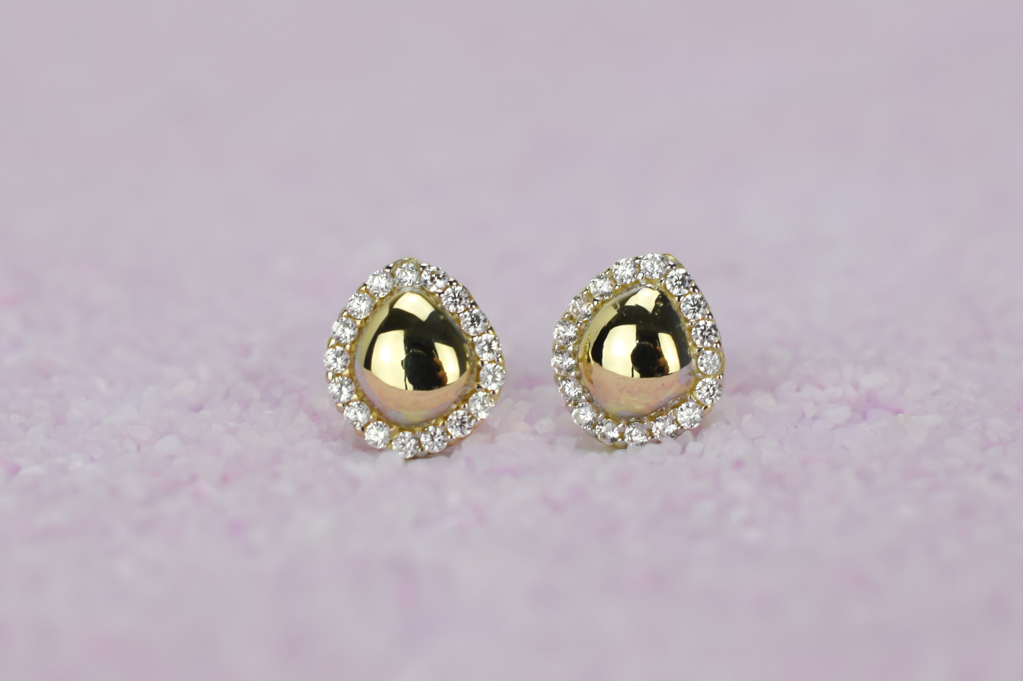 14k oorbellen peer oorbellen, gouden oorbellen, 14k druppel oorbellen, oorbellen met stenen, petite 14k oorbellen, oorbellen, kleine gouden oorbellen, klassieke oorbellen met stenen