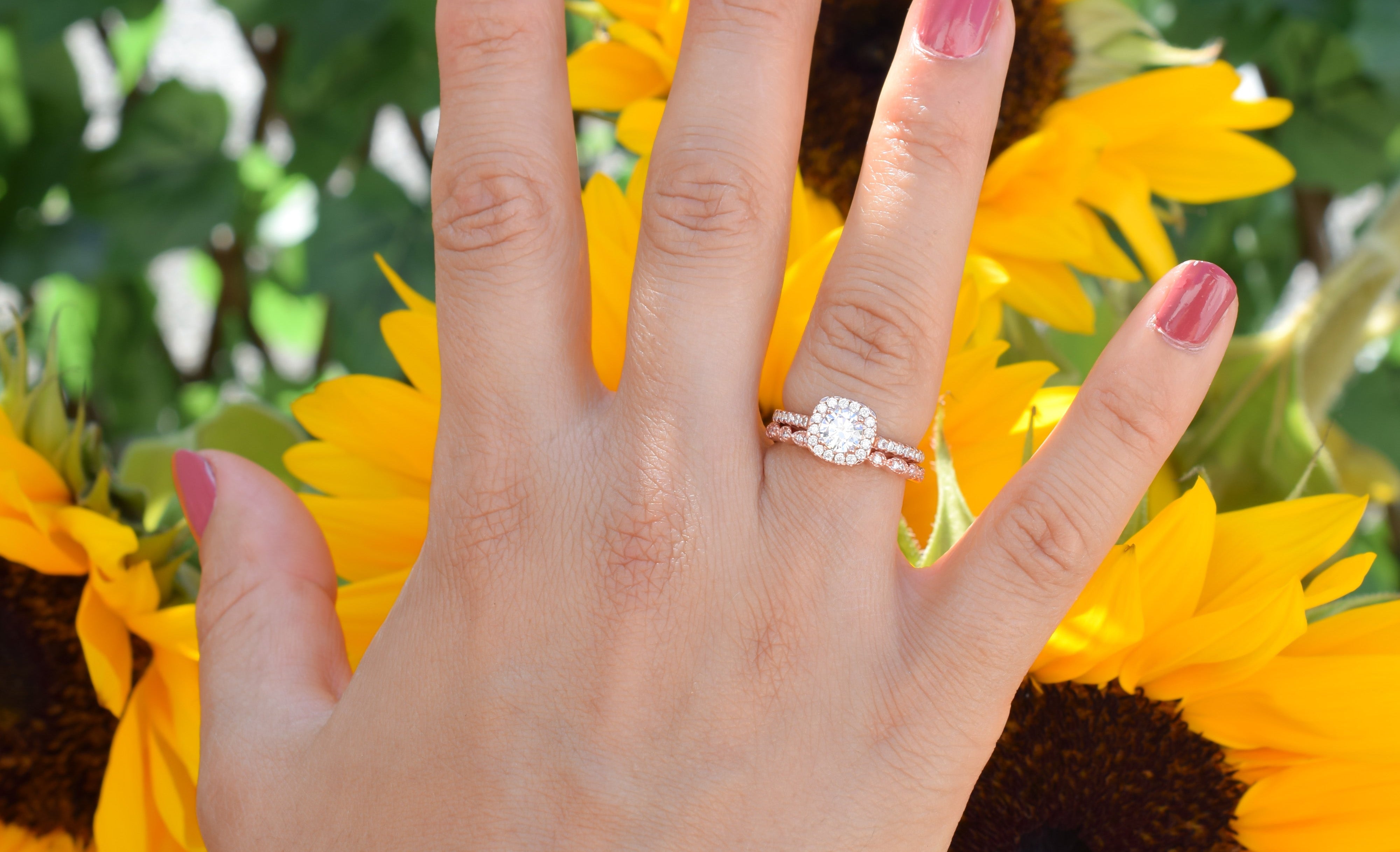 Ringset, Verlovingsring, trouwring, Halo ring, Zilveren ring, Gouden ringset, Solitaire ring, vriendschapsring, promise ring