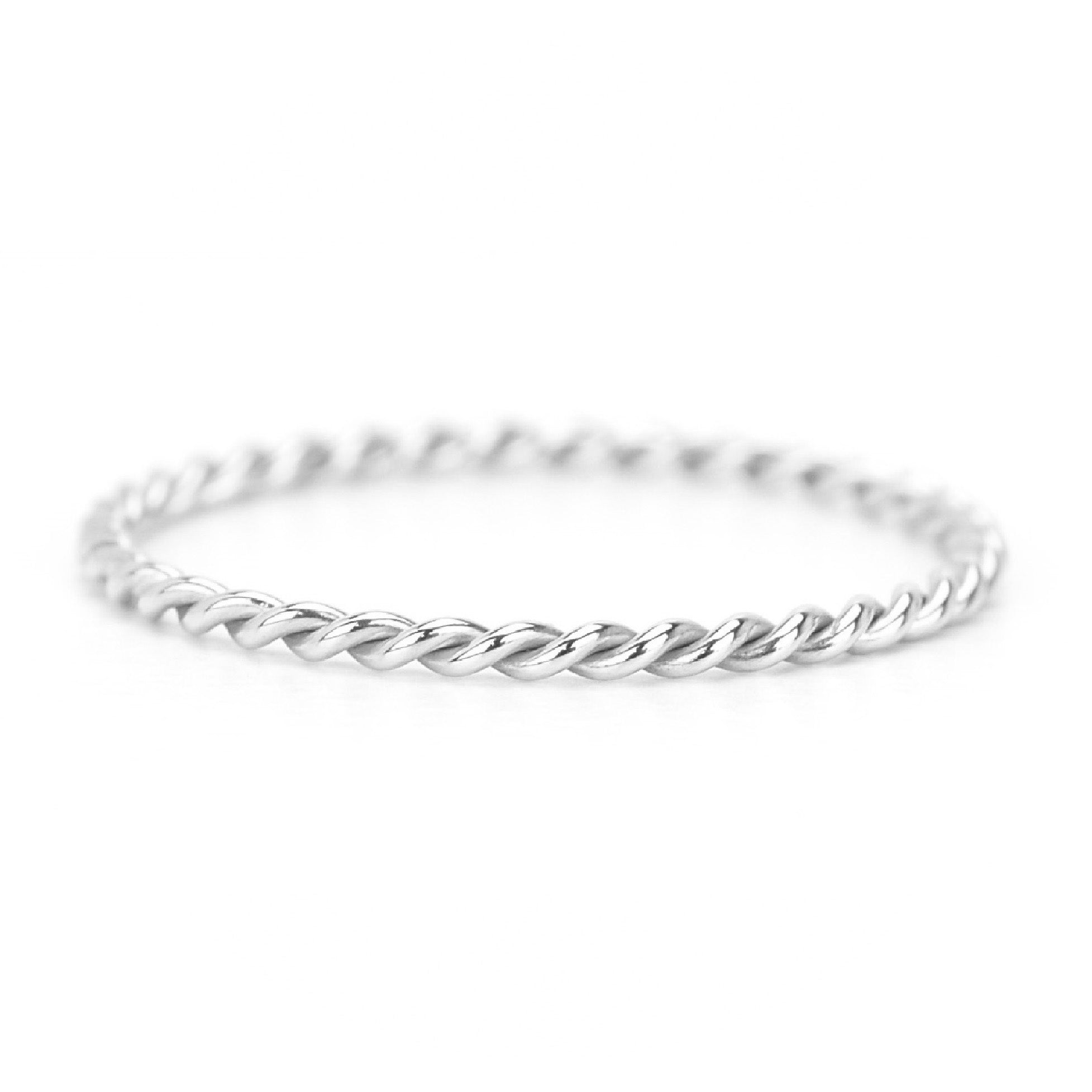 Verlängerungsring 14K Gold gedreht 1,2mm BeMy