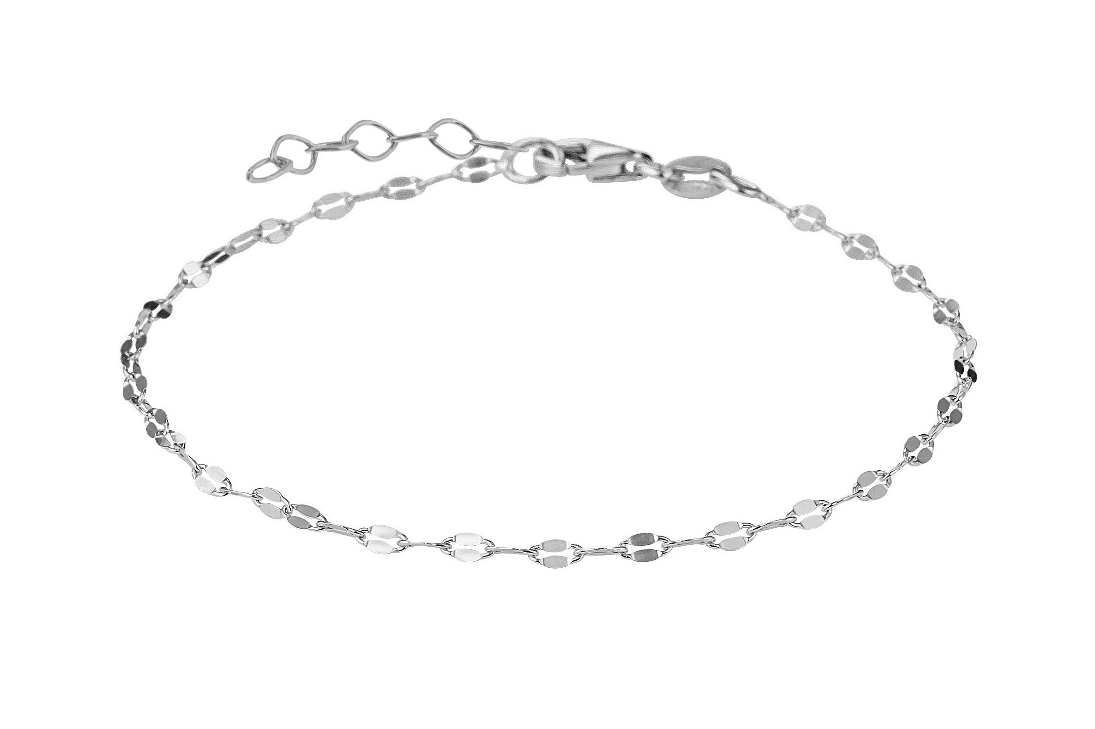 Zilveren enkelband, enkelband schakel, zilveren schakel enkelband, enkelband met schakels, zilveren fijne enkelband