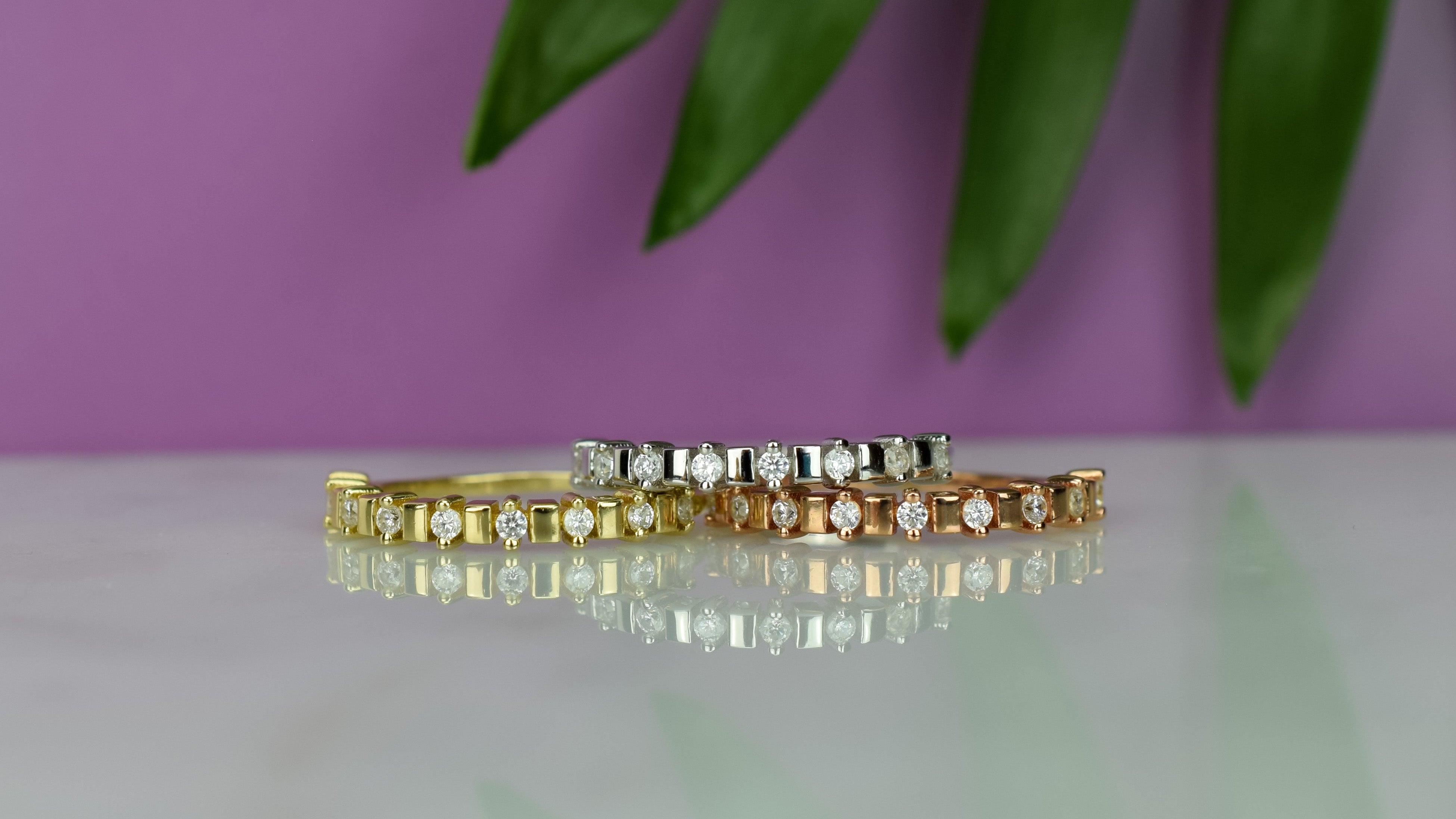 stapel ring goud, gouden stapel unieke ring, subtiele ring, aanschuifringen goud, BeMy Jewels, sieraden