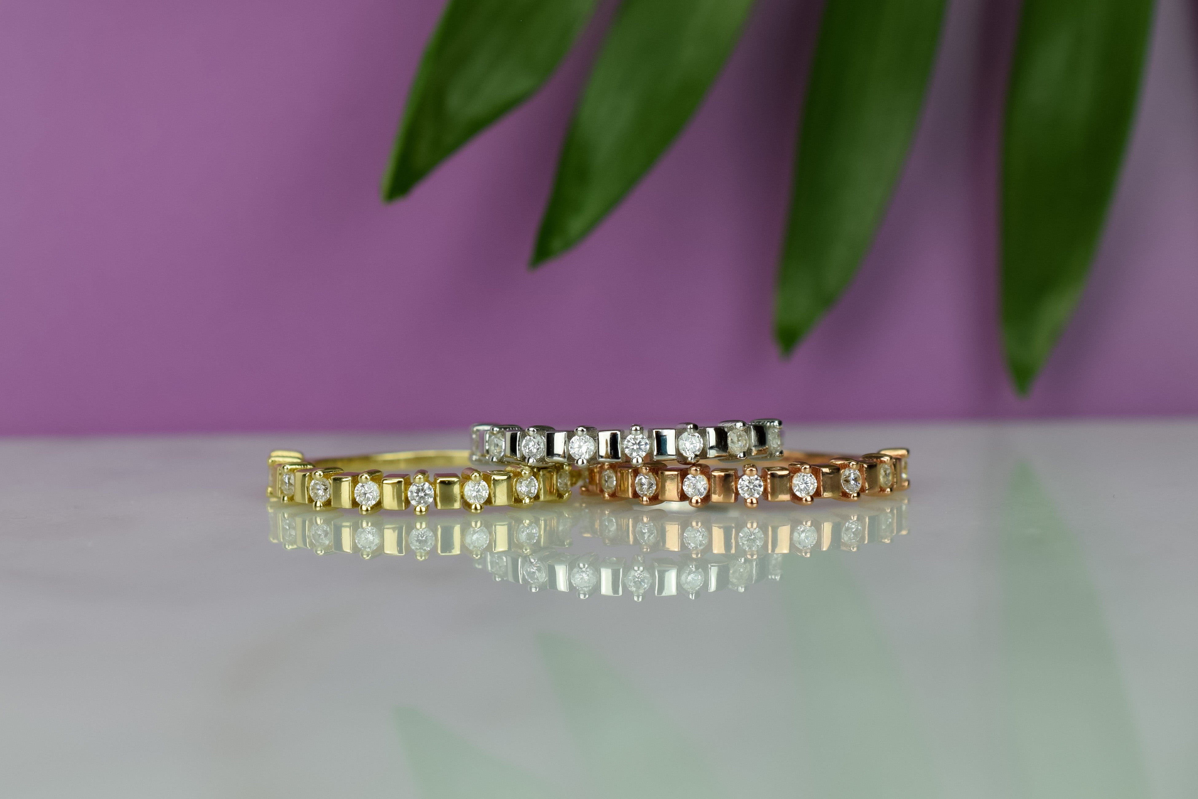 stapel ring goud, gouden stapel unieke ring, subtiele ring, aanschuifringen goud, BeMy Jewels, sieraden