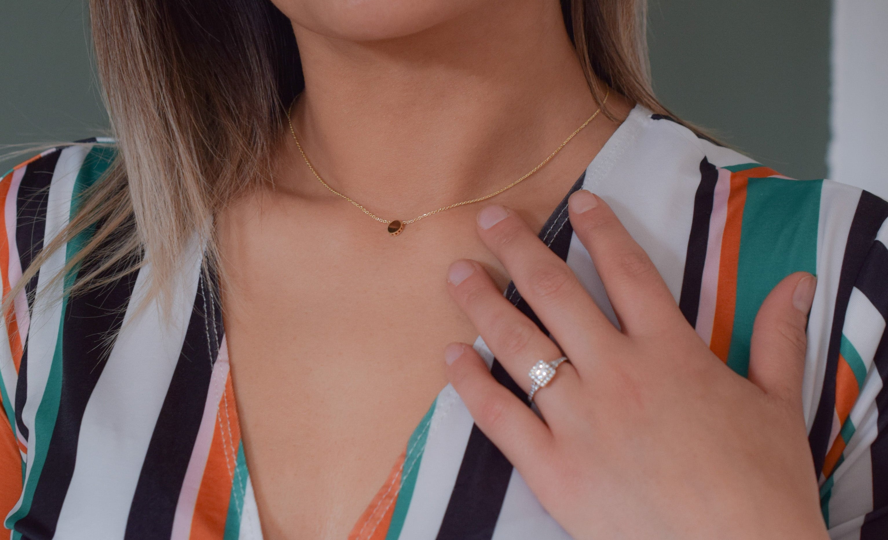 swarovski ring, 14k verlovingsring, 14k swarovski ring, 14k ring, gouden ring, trouwring, elegante ring