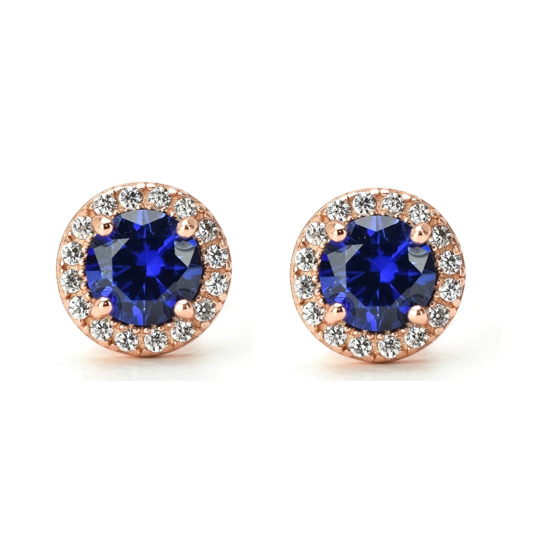 saffier oorbellen, 18k gouden saffier oorbellen, blauwe oorbellen, geboortesteen oorbellen, birthstone earrings, sapphire earrings gold, bemyjewels, sieraden, jewelry