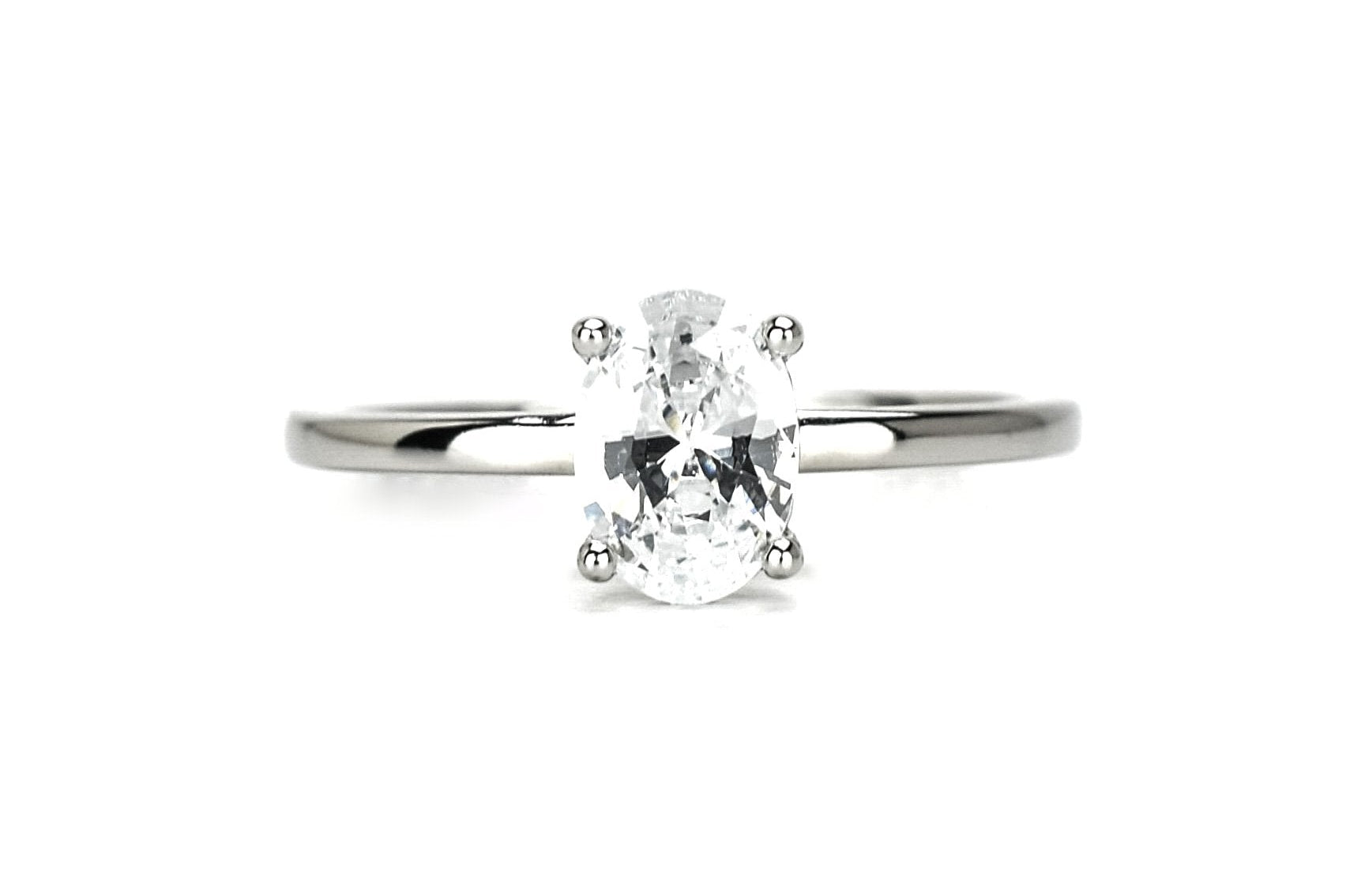 Solitaire ring, rose solitaire ring, 18k rose engagement ring,verlovingsring, ovale ring, rosé ring, 18k verlovings ring, ring voor dames, gouden ring, ovale rosegouden ring, ovale zilveren ring, gouden ovale ring