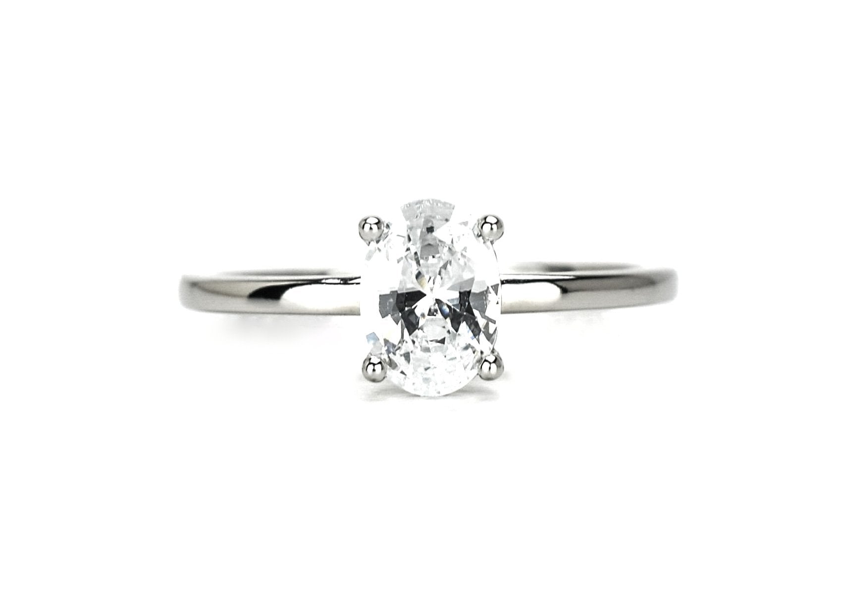 Solitaire ring, rose solitaire ring, 18k rose engagement ring,verlovingsring, ovale ring, rosé ring, 18k verlovings ring, ring voor dames, gouden ring, ovale rosegouden ring, ovale zilveren ring, gouden ovale ring