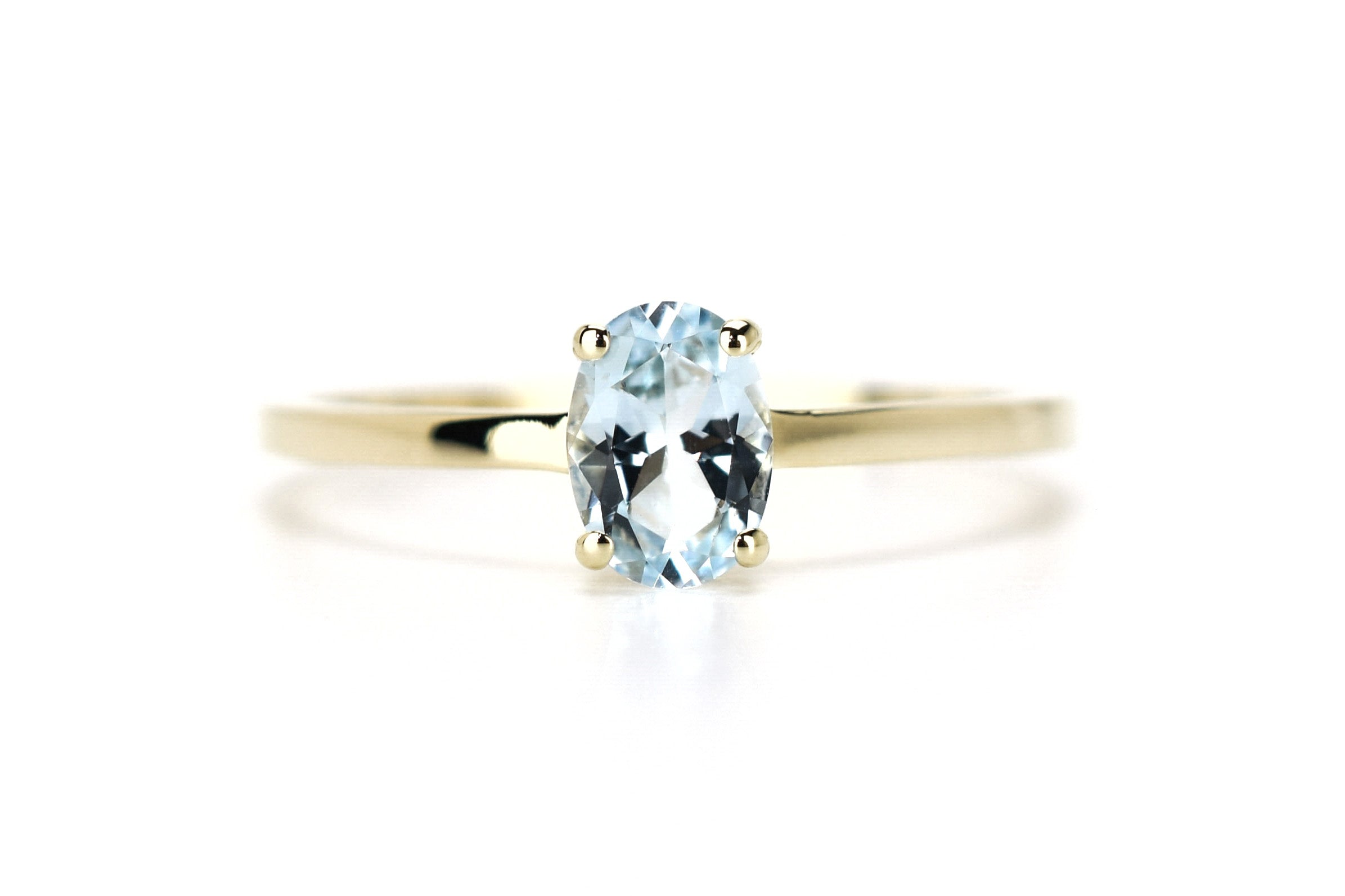 blauwe topaas ring, topaas ring, 14k topaas ring, 14 ring, Swarovski ring, swarovski topaas ring goud, 14k ring birthstone ring, geboortesteen ring, blauwe ring goud