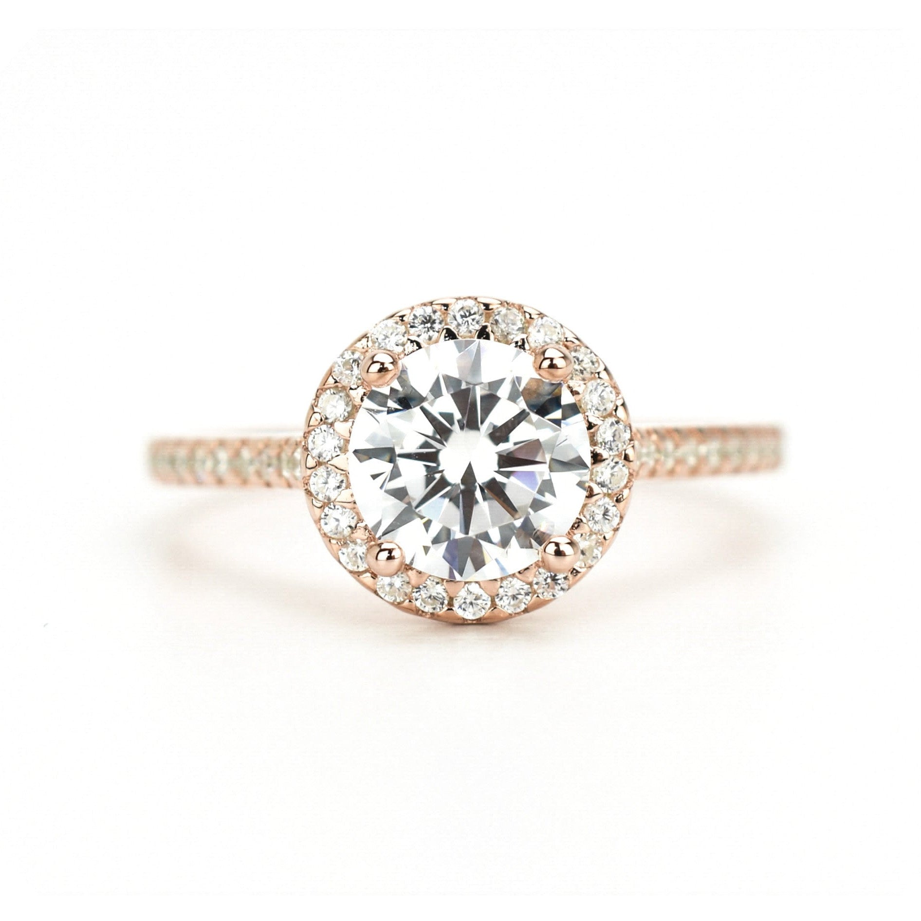 Ronde steen ring, ring met stenen, gouden ronde ring, verlovingsring, verlovingsring met ronde steen, zilveren ronde ring, dames ring met steen