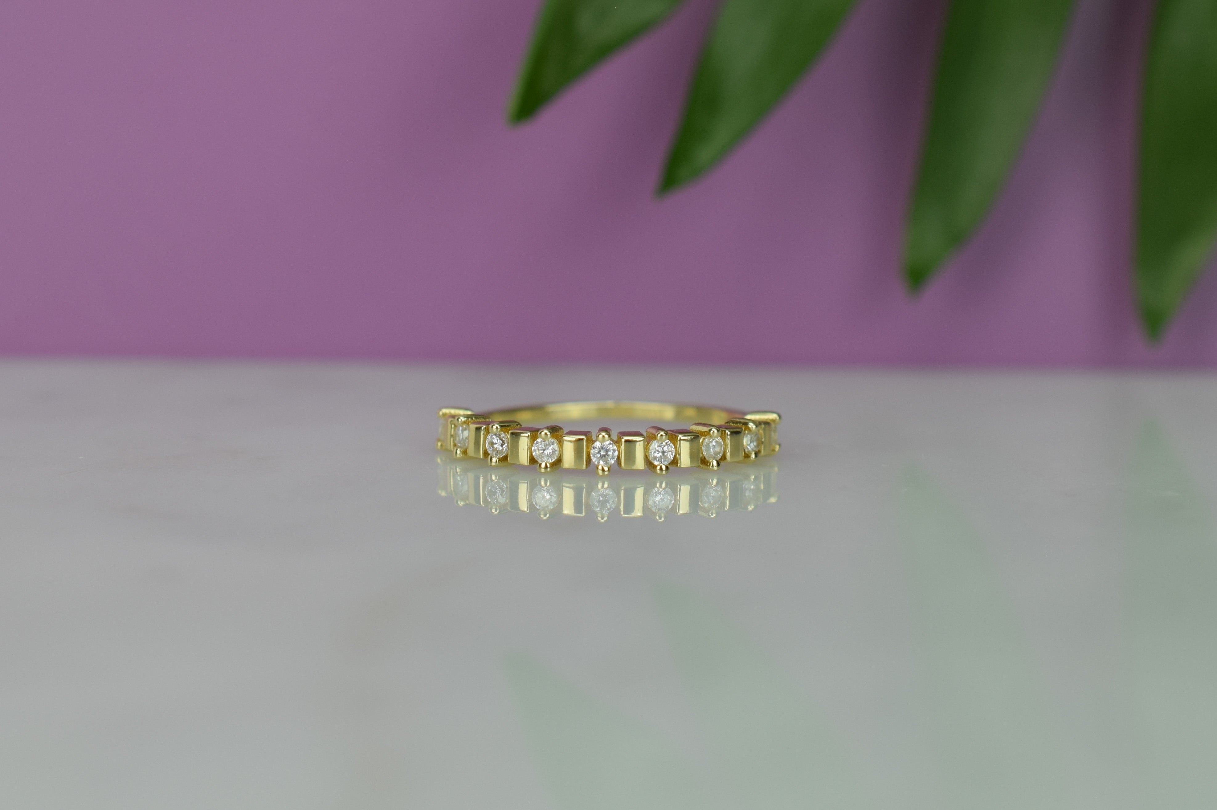 unieke gouden ring, stapel ring rose goud, stapel ring zilver, zilverem dames ring met stenen, subtiele ring voor dames, dames balkjes ring, ring met stenen goud, verlovingsring