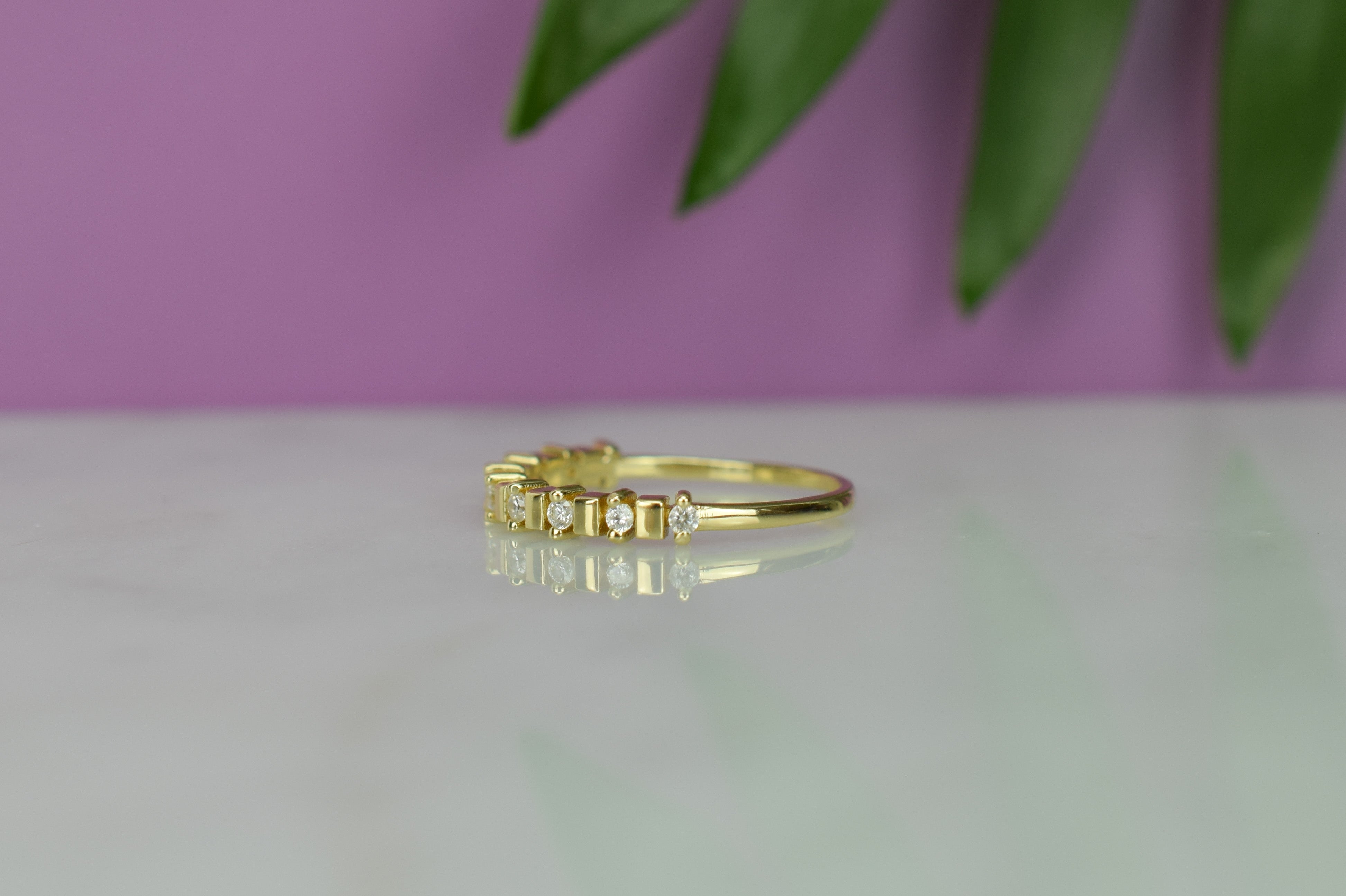 unieke gouden ring, stapel ring rose goud, stapel ring zilver, zilverem dames ring met stenen, subtiele ring voor dames, dames balkjes ring, ring met stenen goud, verlovingsring