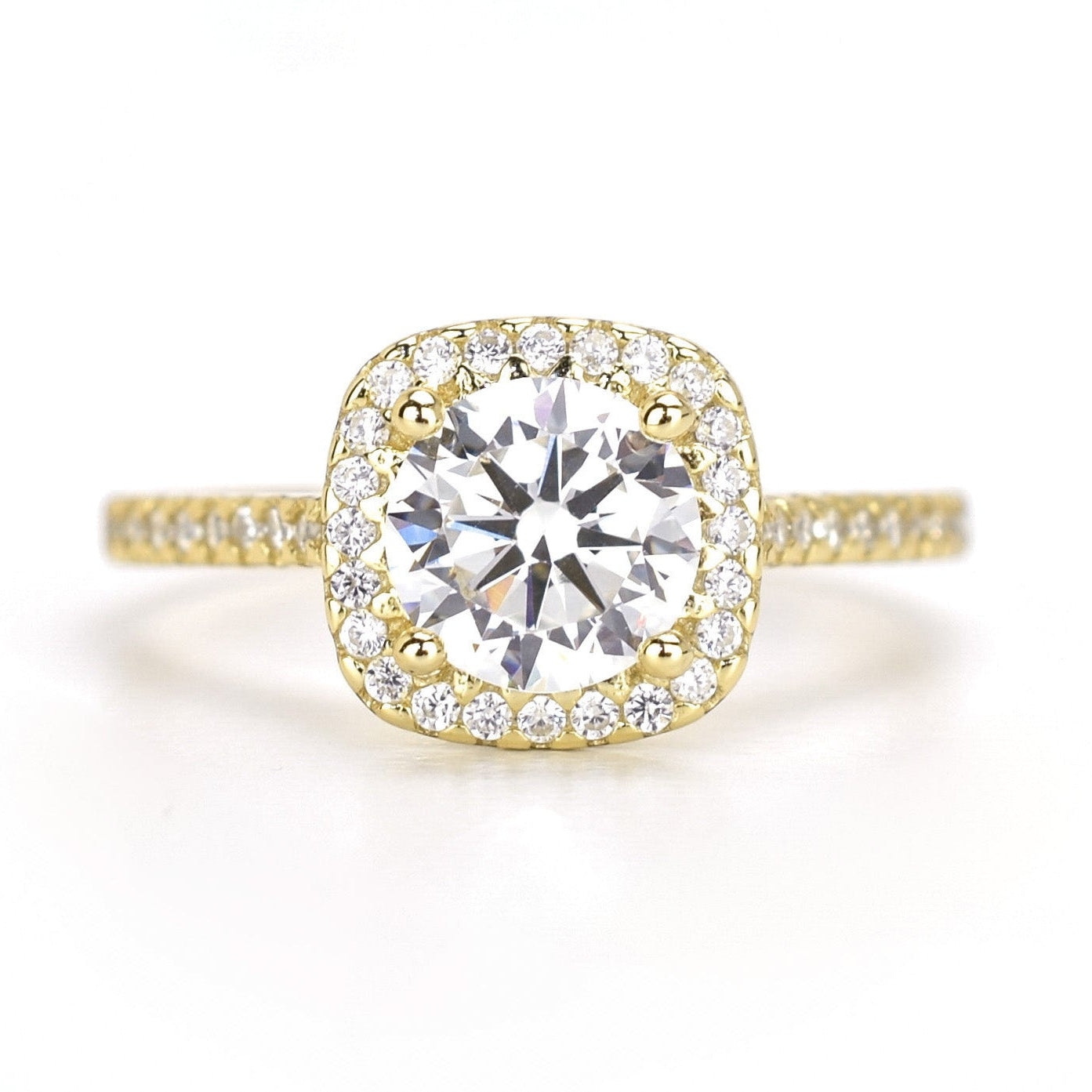 Gouden ring met steen, verlovingsring met steen, vierkante ring met steen, trouwring, ring rosgoud, zilveren ring met steen, vierkante steen ring, dames ring