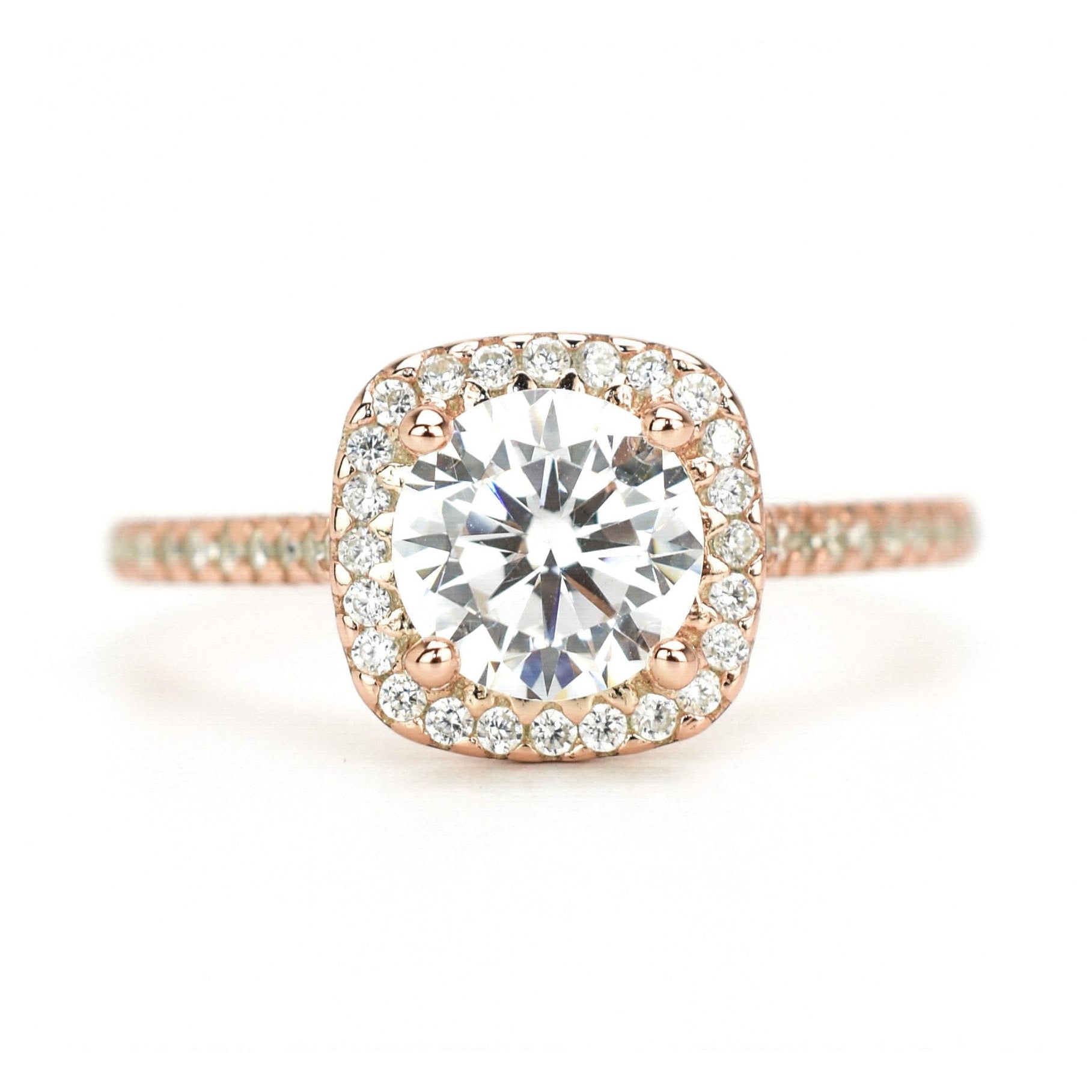 Gouden ring met steen, verlovingsring met steen, vierkante ring met steen, trouwring, ring rosgoud, zilveren ring met steen, vierkante steen ring, dames ring