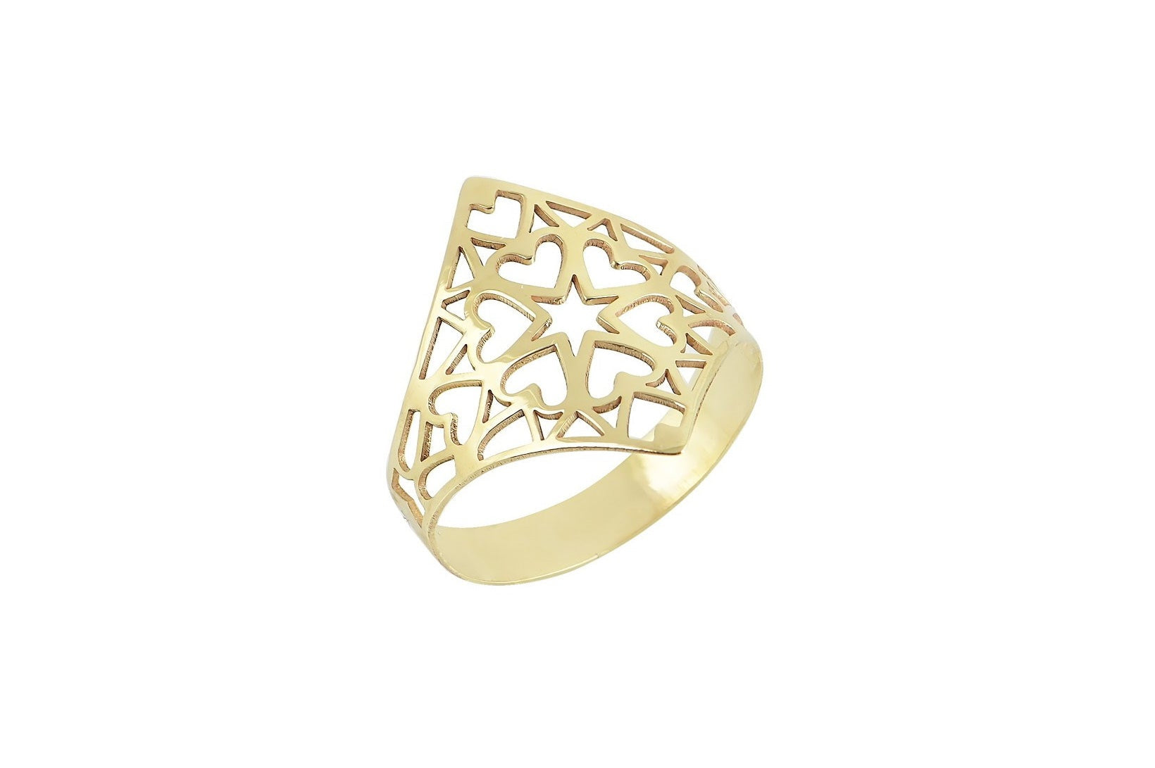 14k vierkante Ring, Brede gouden ring, 14k Ring, Vrouwen Ring, Duim Ring, Statement Ring, Sieraden, Graveer Ring, Blaadjes Ring, Roos Ring, Grote Ring, Hartjes Ring