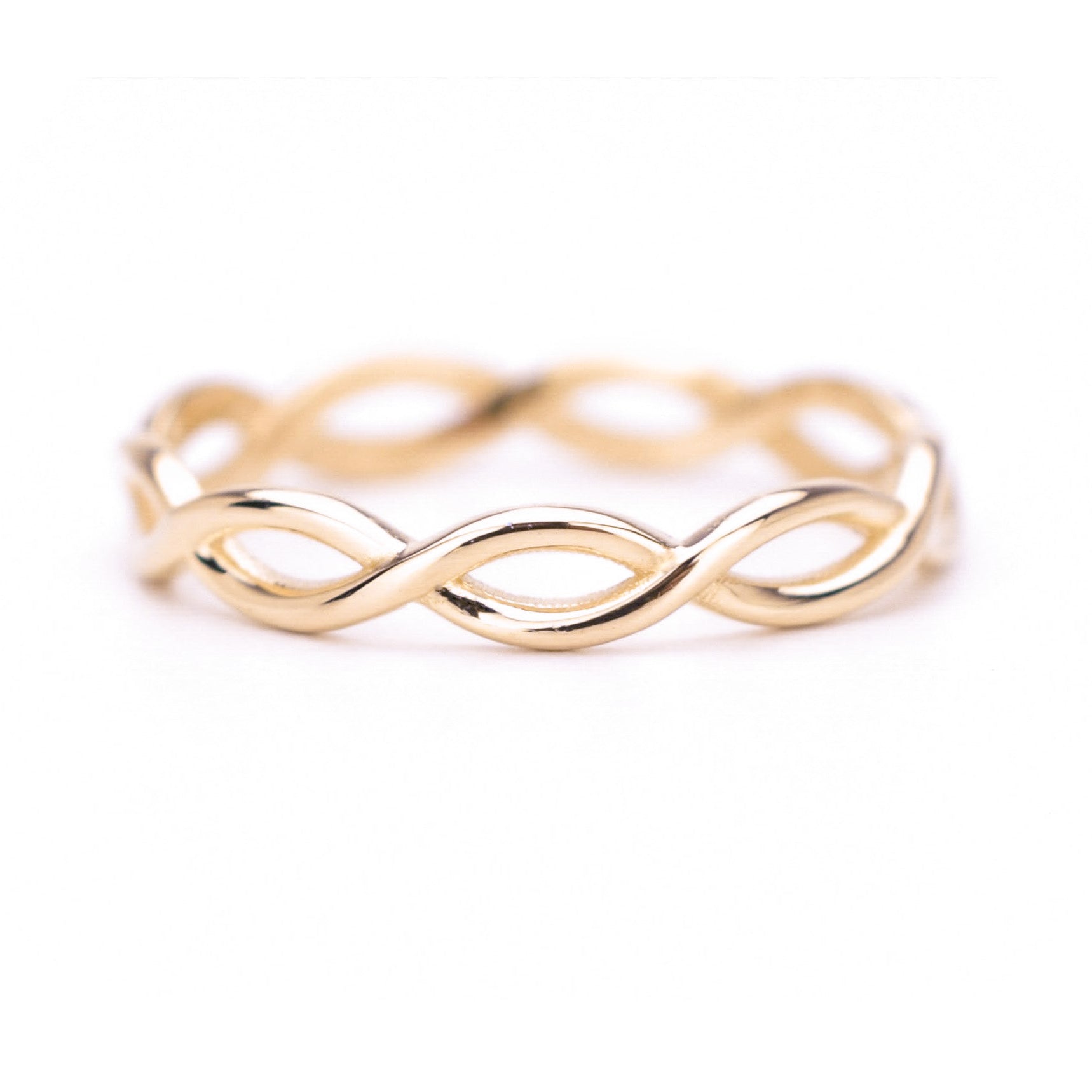Zusatzring 14K Gold Celtic Twisted BeMy
