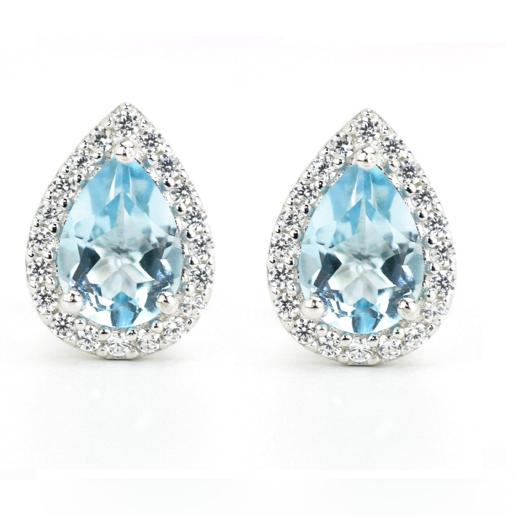 VerOna Topaas Druppel Oorknoppen