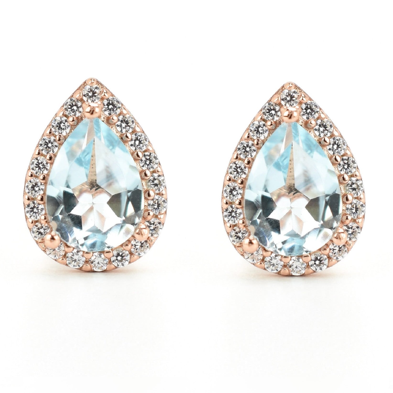 VerOna Topaas Druppel Oorknoppen