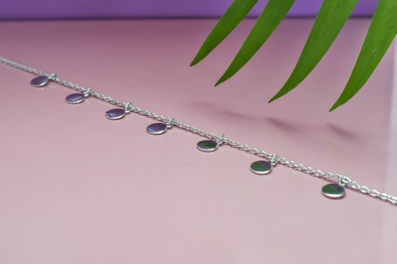 Munten armband, zilveren munten armband, zilveren coin armband, hippe armband dames, dames zilveren armband, armband voor meisjes, rondjes armband zilver