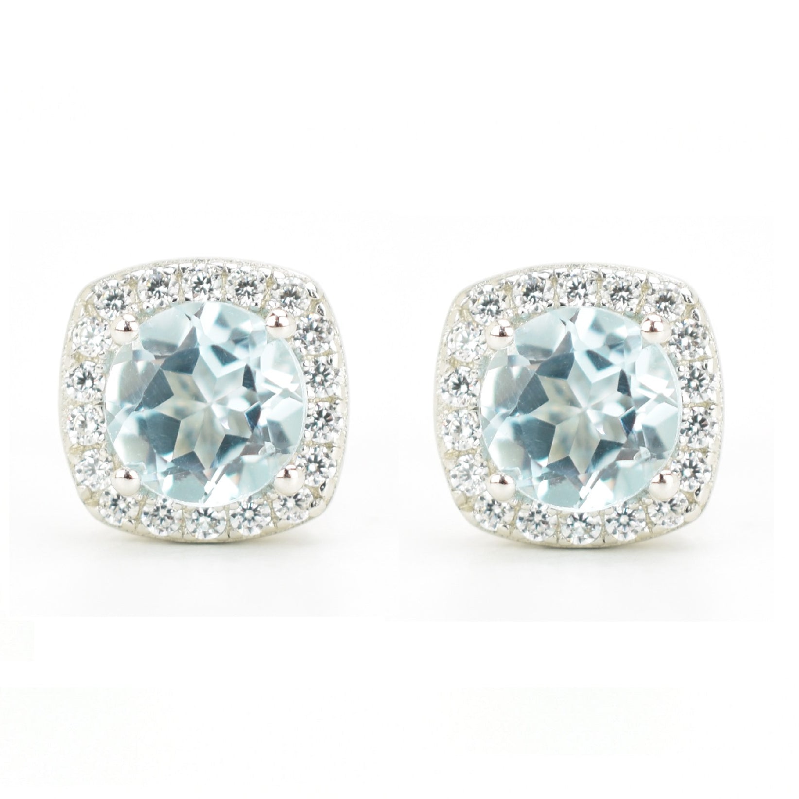 VerOna Topaas Square Oorknoppen