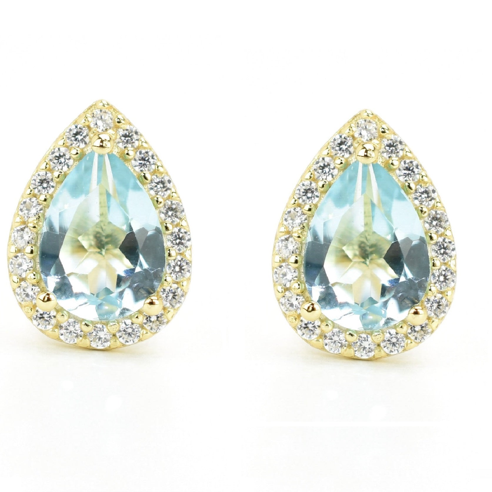 VerOna Topaas Druppel Oorknoppen