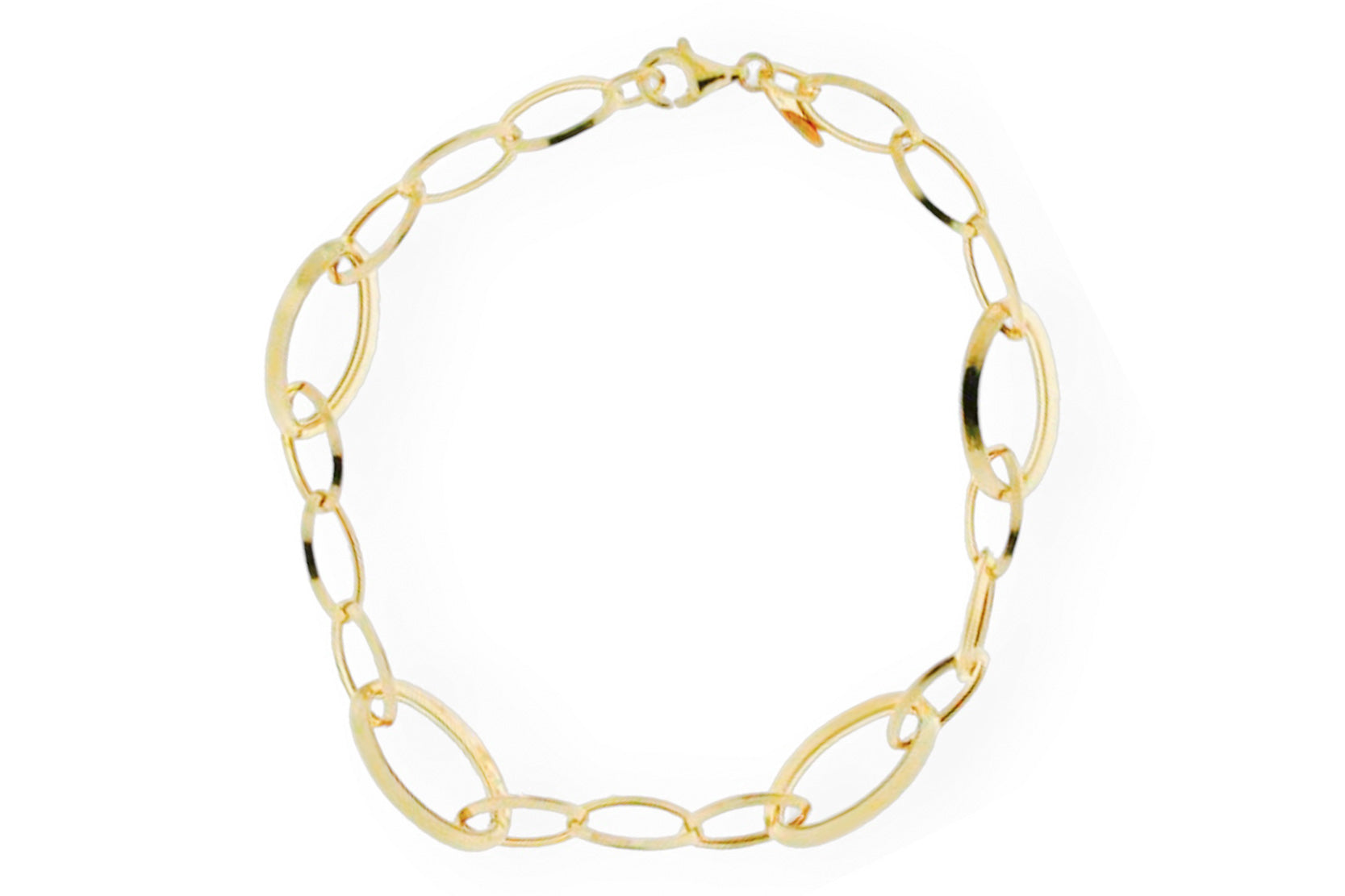 gouden armband, gouden schakel armband, paperclip armband, 14k gouden armband, dames armband