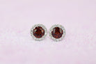 Granaat oorbellen, Granaat geboorte stenen, Granaat zilveren oorbellen, birthstone oorbellen, geboortesteen oorbellen, januari stenen, zilveren geboorte stenen, geboorte stenen sieraden, birthstone stenen
