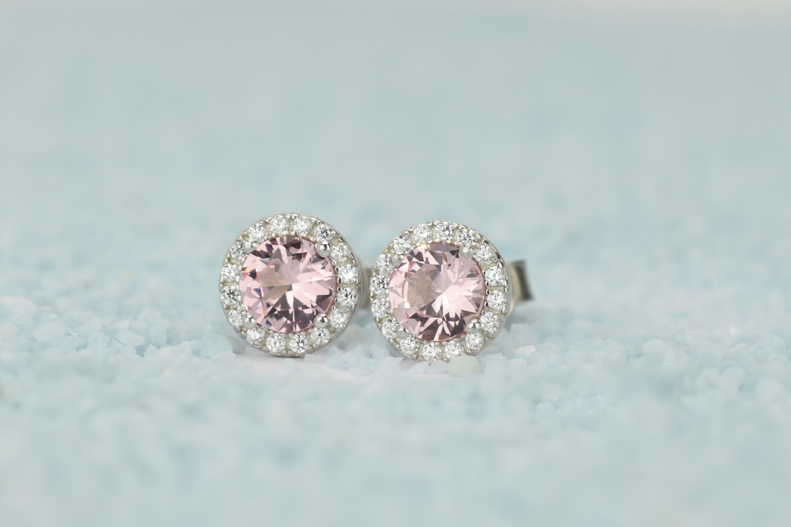 Morganiet stenen oorbellen, oorbellen morganite stenen, gouden morganiet oorbellen, roze oorbellen, natuurstenen oorbellen, ronde oorbellen, 18k oorbellen, morganiet roze oorbellen, roze gouden oorbellen, 18k rose gouden morganiet oorbellen, zilveren morganiet oorbellen, zilveren ronde oorbellen, zilveren 925 oorbellen natuurstenen, birthstone, geboorte stenen