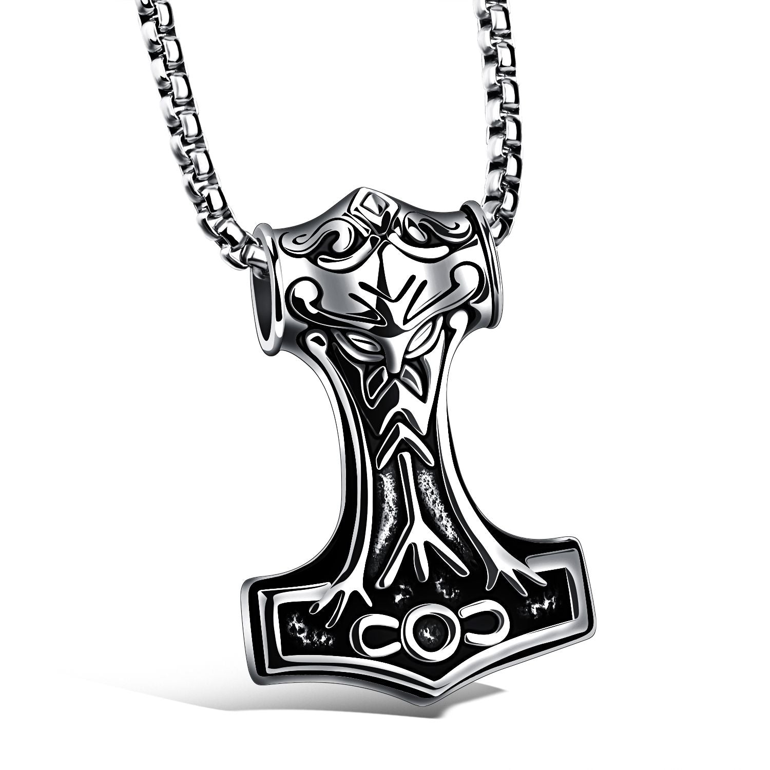 B4B Thors Odins Wolf Nordischer Hammer 