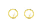 Gouden oorbellen open rondjes, open rondjes oorbellen goud voor dames, dames gouden oorbellen, ronde oorbellen meisjes, open cirkel oorbellen, 14k gouden oorbellen open rondjes