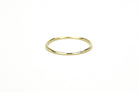 Aanschuifring, ronde ring, 14k gouden ring, subtiele ring, 14k ring, 585 gouden ring, gepolijste ring