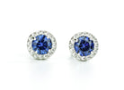 saffier oorbellen, 18k gouden saffier oorbellen, blauwe oorbellen, geboortesteen oorbellen, birthstone earrings, sapphire earrings gold, bemyjewels, sieraden, jewelry