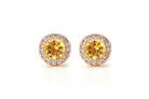 Citrien oorbellen, natuurlijke citrien oorbellen, oorbellen rond, dames gouden oorbellen, oranje oorbellen zilver, zilveren oranje ronde oorbellen, geboortesteen oorbellen, oorknoppen citrien, birthstone oorbellen, geboortesteen sieraden