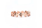 rose blaadjes ring, ring 18k rose goud, stapel ring goud, rose gouden sieraden, bemyjewels, gouden blaadjes ring, leaf ring gold