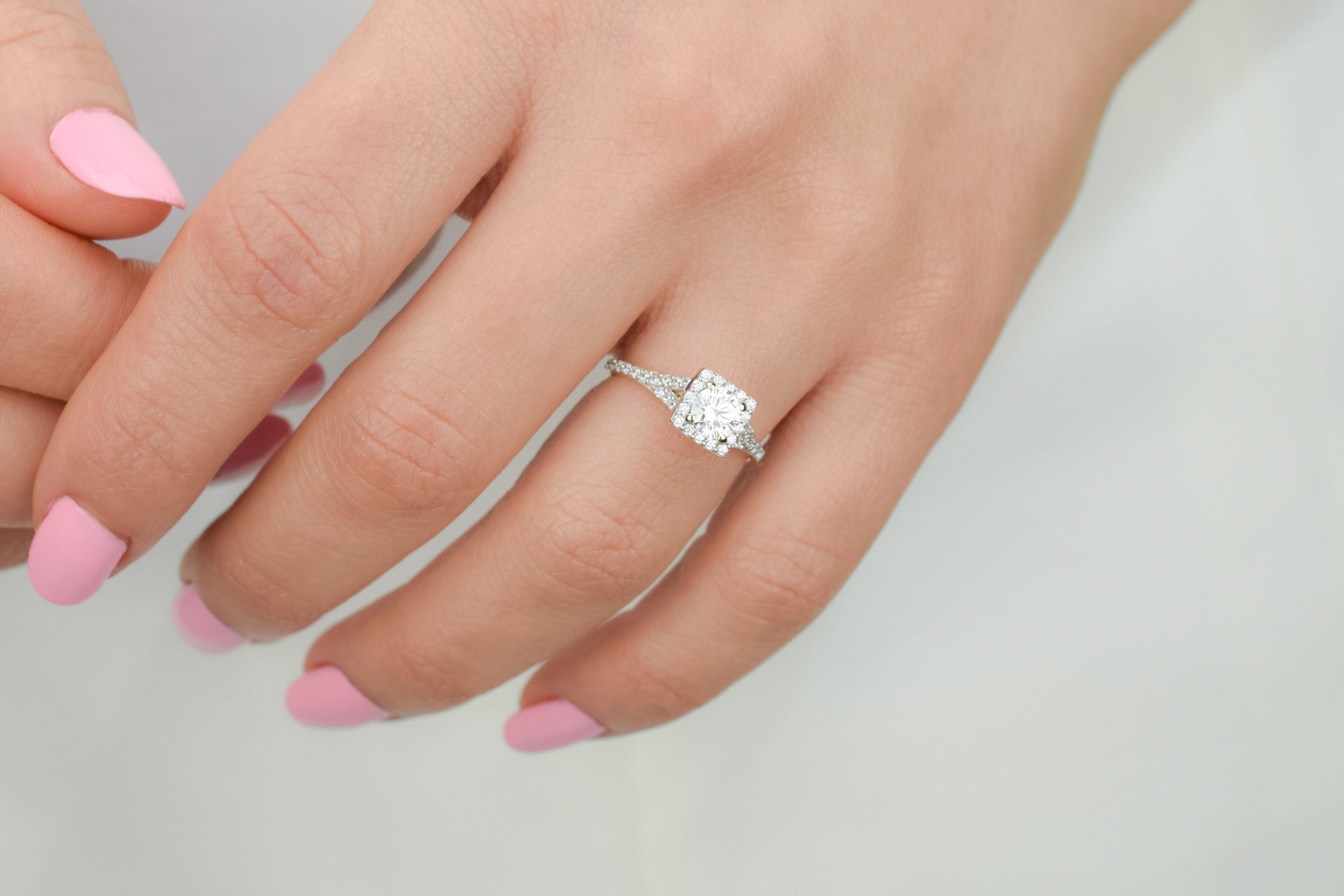 swarovski ring, 14k verlovingsring, 14k swarovski ring, 14k ring, gouden ring, trouwring, elegante ring