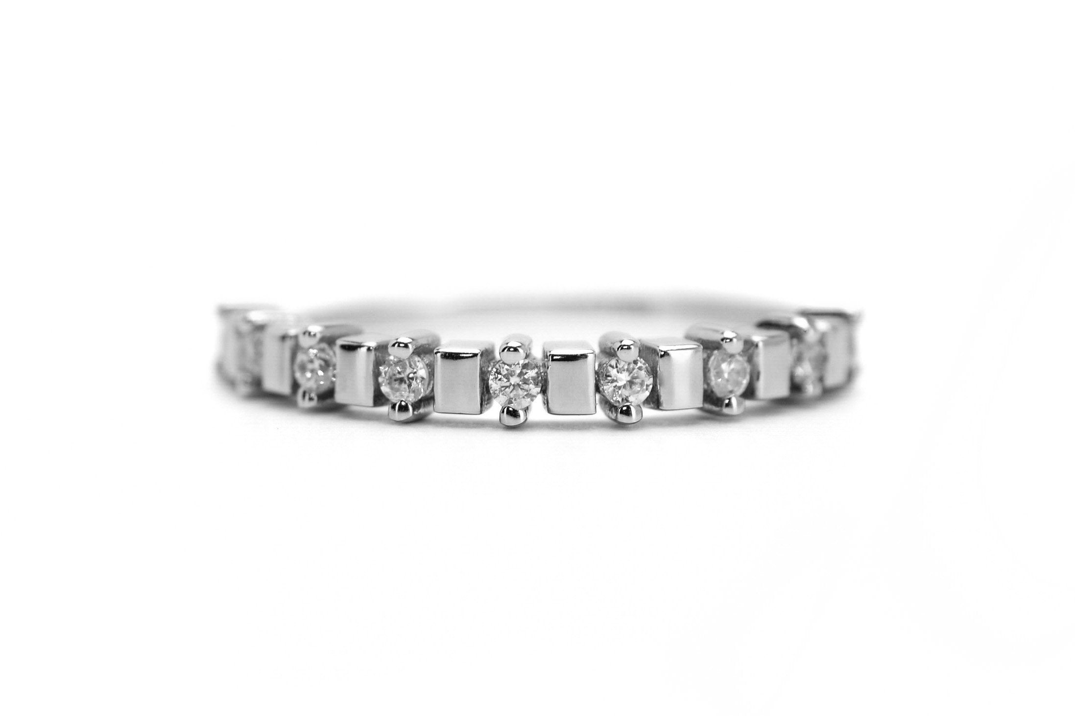 unieke gouden ring, stapel ring rose goud, stapel ring zilver, zilverem dames ring met stenen, subtiele ring voor dames, dames balkjes ring, ring met stenen goud, verlovingsring