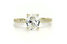 Rose ovale ring, ovaal geslepen ring, verlovingsring ose goud, rosegouden ring, ring met steen, zilveren ovale ring, ovale gouden ring, ring ovaal zilver, solitaire ring ovaal