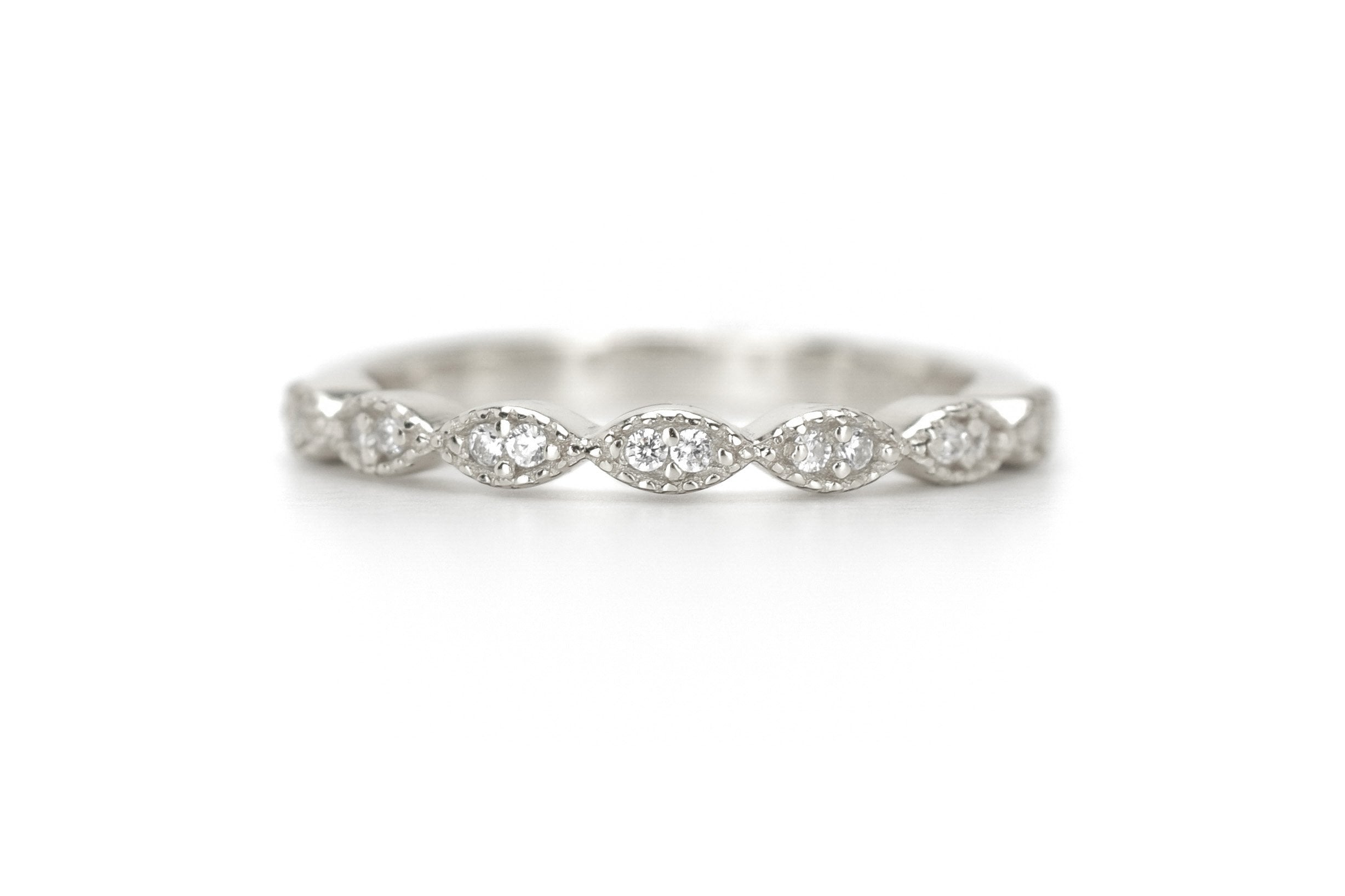 18k gouden aanschuifring, vintage ring goud, 18k verlovingsring, trouwring voor haar, aanschuifring vintage 