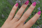 18k gouden aanschuifring, vintage ring goud, 18k verlovingsring, trouwring voor haar, aanschuifring vintage 