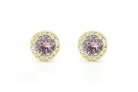 Morganiet stenen oorbellen, oorbellen morganite stenen, gouden morganiet oorbellen, roze oorbellen, natuurstenen oorbellen, ronde oorbellen, 18k oorbellen, morganiet roze oorbellen, roze gouden oorbellen, 18k rose gouden morganiet oorbellen, zilveren morganiet oorbellen, zilveren ronde oorbellen, zilveren 925 oorbellen natuurstenen, birthstone, geboorte stenen