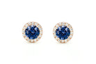 Tanaziet oorbellen, blauwe tanaziet oorknoppen, gouden tanaziet oorknoppen, oorbellen birthstone, geboortestenen oorbellen, blauwe oorbellen, blauwe oorbellen tanaziet, paarse oorbellen, violette oorbellen, roze gouden oorbellen blauw, zilveren birthstone sieraden