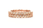 honingraat ring set, ringenset zilver, stapel ringen, aanschuifring zilver, honeycomb ring goud, aanschuifring rosegoud, unieke ringen