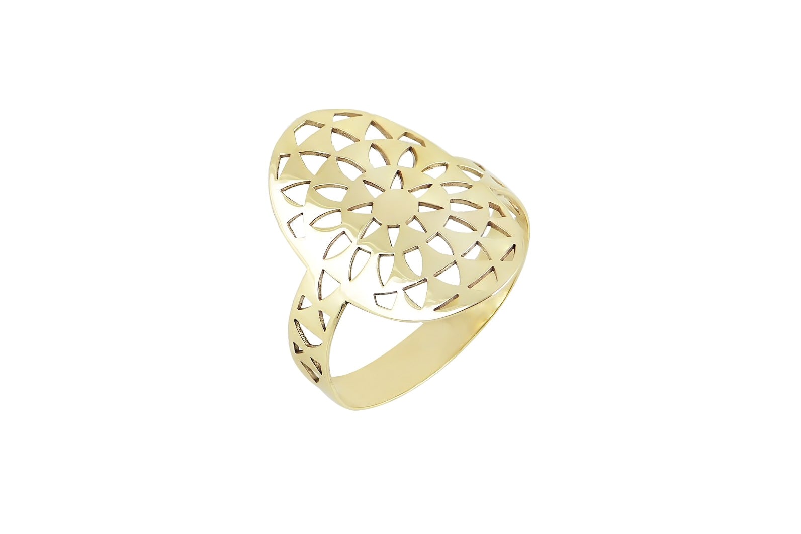 14k ovale Ring, Brede gouden ring, 14k Ring, Vrouwen Ring, Duim Ring, Statement Ring, Sieraden, Graveer Ring, Blaadjes Ring, Roos Ring, Grote Ring, Hartjes Ring