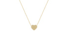 Goud ketting, 14 karaat gouden ketting, ketting 14k, harten dames ketting, kleine hart ketting, ketting met hartje 14 karaat, petite heart necklace, verstelbare kettingmet hart, hartjes ketting 14k, 14 karaat goud
